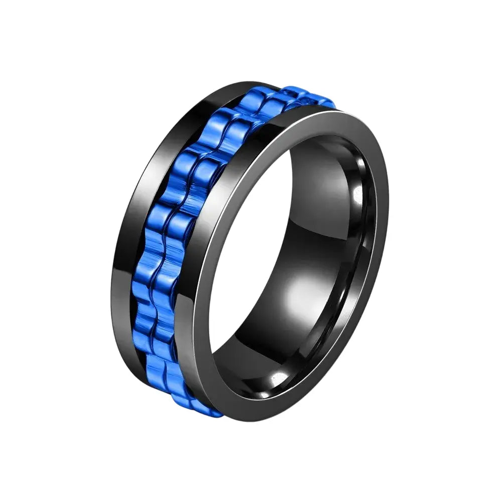"ANXIETY" - Ring Metall Luna Ludus
