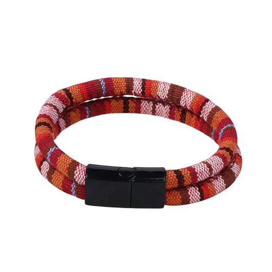"COLORFUL" Armband Stoff (Buntes Armband) - hobby-horse24.de