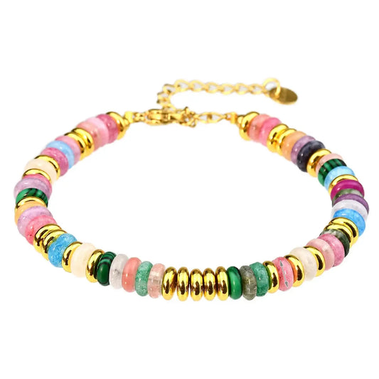 "STONE" Armband Perlen (Boho Perlen Armband) - hobby-horse24.de