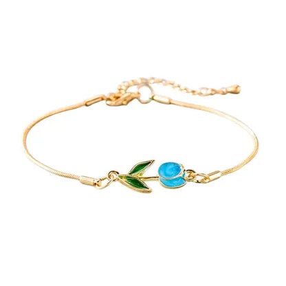 "FLOWER" Armband Gold Luna Ludus