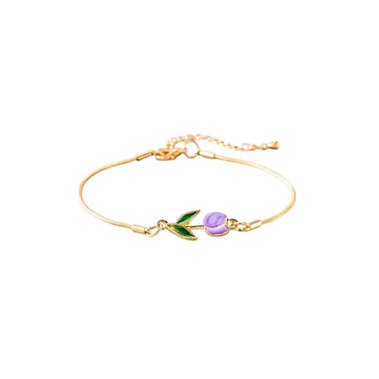 "FLOWER" Armband Gold Luna Ludus